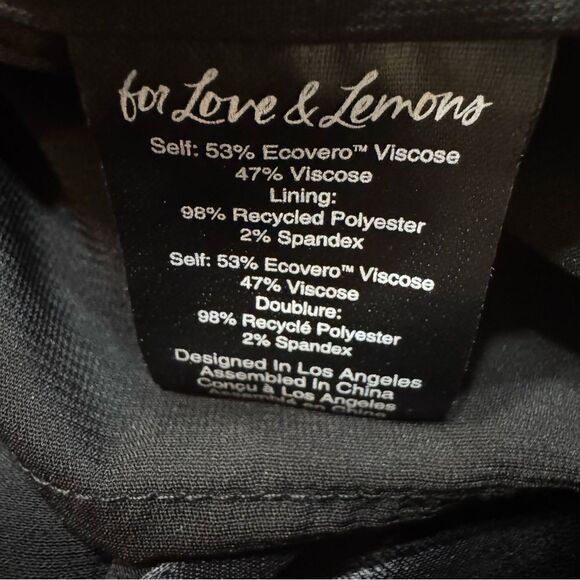 New For Love & Lemons Rita‎ Maxi Slip Dress Medium Rosetta Cup Satin Open Back - Picture 8 of 14